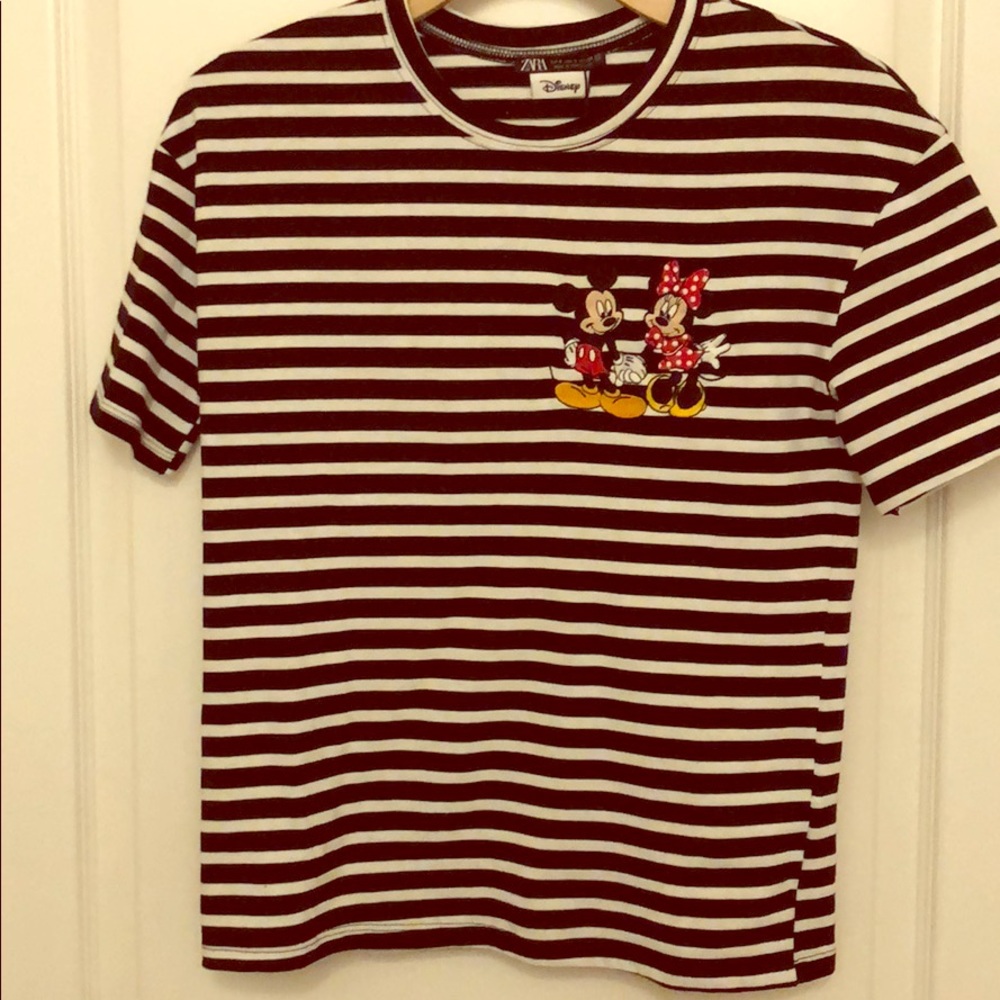 NWT Zara x Disney Mickey & Minnie wmns shirt